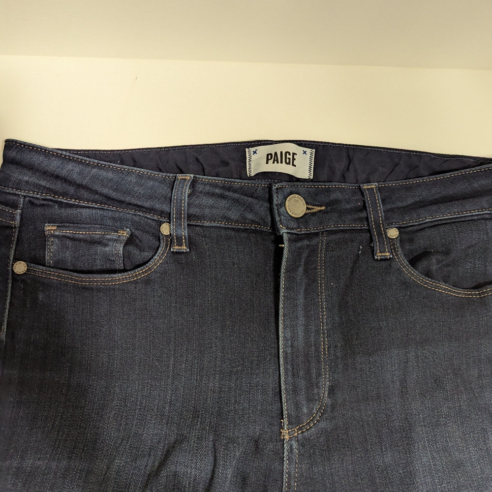 Paige Women's Dark Blue Jeans